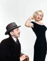 Marilyn Monroe and Sam Jaffe in The Asphalt Jungle (1950)