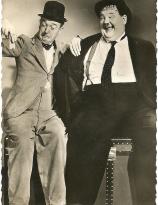 Laurel and Hardy promo still
