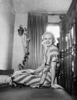 Jean Harlow photographed at home by Clarence Sinclair Bull, 1930s