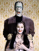 Herman (Fred Gwynne) and Lily (Yvonne De Carlo) The Munsters (CBS-1964-66)