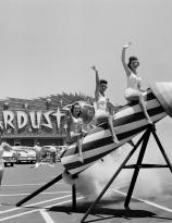 Lifting off at Stardust, Las Vegas, 1958 - Photo by Earl Leaf
