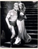 Flash Gordon (1936) Jean Rogers and Buster Crabbe
