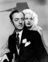 Jean Harlow & William Powell in a promotional image for Reckless, 1935