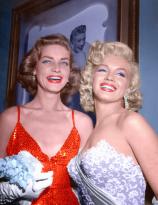 Lauren Becall and Marilyn Monroe