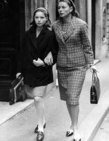 Ingrid Bergman and her daughter Isabella Rossellini
