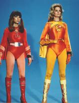 Dyna Girl and Electra Woman
