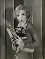 Alice White reads a murder mystery