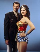 Lyle Waggoner and Lynda Carter in Wonder Woman