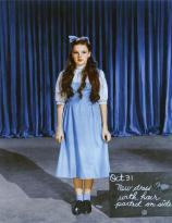 Hair and wardrobe tests of Judy Garland as Dorothy, 1938