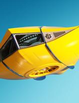 Voyage to the Bottom of the Sea - Flying Sub Model