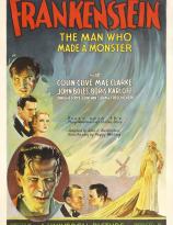 Frankenstein movie poster, 1931