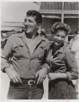 Dean Martin and Angie Dickinson in Rio Bravo directed by Howard Hawks, 1959