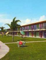Retro Motel Postcard