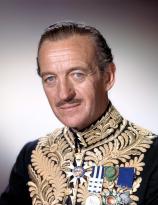 David Niven -  Promo shot for 55 Days at Peking