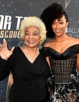 Nichelle Nichols and Sonequa Martin-Green