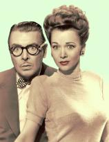 George Brent and Carole Landis in Out of the Blue (1947)