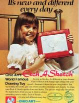 Etch A Sketch ad 1973