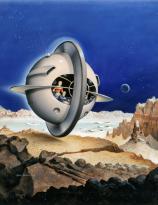 Death of Iron, Wonder Story Annual, 1952, cover art by Alex Schomburg