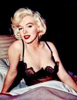 Marilyn Monroe on the set of Some Like it Hot