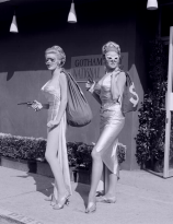 June Wilkinson and Inga Neilsen on Batman, 1968