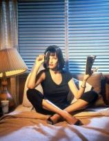 Uma Thurman photoshoot for Pulp Fiction 1994 - 2