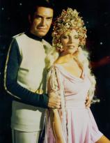 Martin Landau and Joan Collins in Mission of the Darians - Space 1999 (1975)
