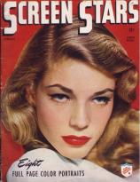 Screen Stars Magazine with Lauren Bacall