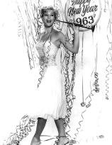 Happy New Year - Barbara Eden 1963