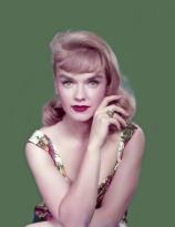 Anne Francis strikes a pose