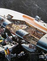Retro spacestation