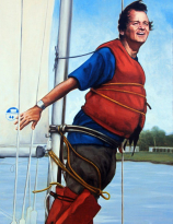 I am sailing - painting by Madison Gregory