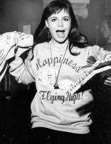 Sally Field in a Flying Nun sweat shirt