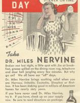 Vintage ad for womens problems in 1940