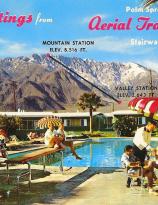 By the pool in Palm Springs