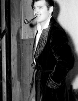Clark Gable on the set of Gone with the Wind (1939)