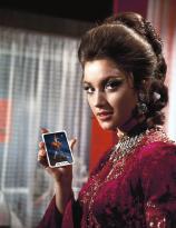 Jane Seymour in a production still from Live and Let Die (1973)