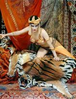 Marilyn Monroe posing in 1958 as 1920s actress Theda Bara