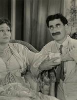 Margaret Dumont and Groucho Marx in At The Circus (MGM, 1939)