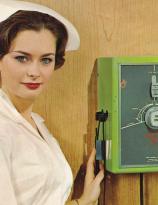 Retro Nurse Frontline Hero