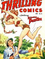 Thrilling Comics, Vol. 1, no. 66, June 1948 - cover art by Alex Schomburg