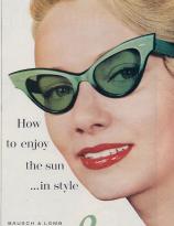 Vintage Ray-Ban sunglasses ad