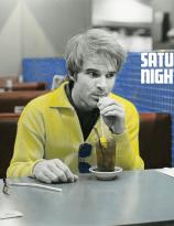 SNL bumper photo of Steve Martin by Edie Baskin, 1976