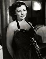 Gene Tierney in a publicity shot for Night and the City (1950)