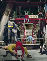 The Batman in The Bat Cave