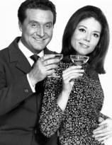 Patrick Macnee and Diana Rigg