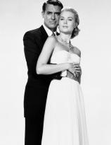 Cary Grant and Grace Kelly for Alfred Hitchcocks To Catch a Thief, 1955