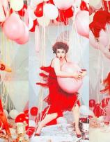 Marilyn Monroe as Clara Bow