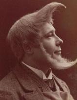 A portrait of an interesting hair style from 1894