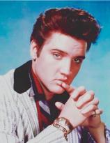 Elvis Presley in a publicity photo for Jailhouse Rock (1957)