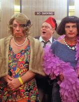 Richard Deacon and Adam West in The Happy Hooker Goes to Hollywood (1980)